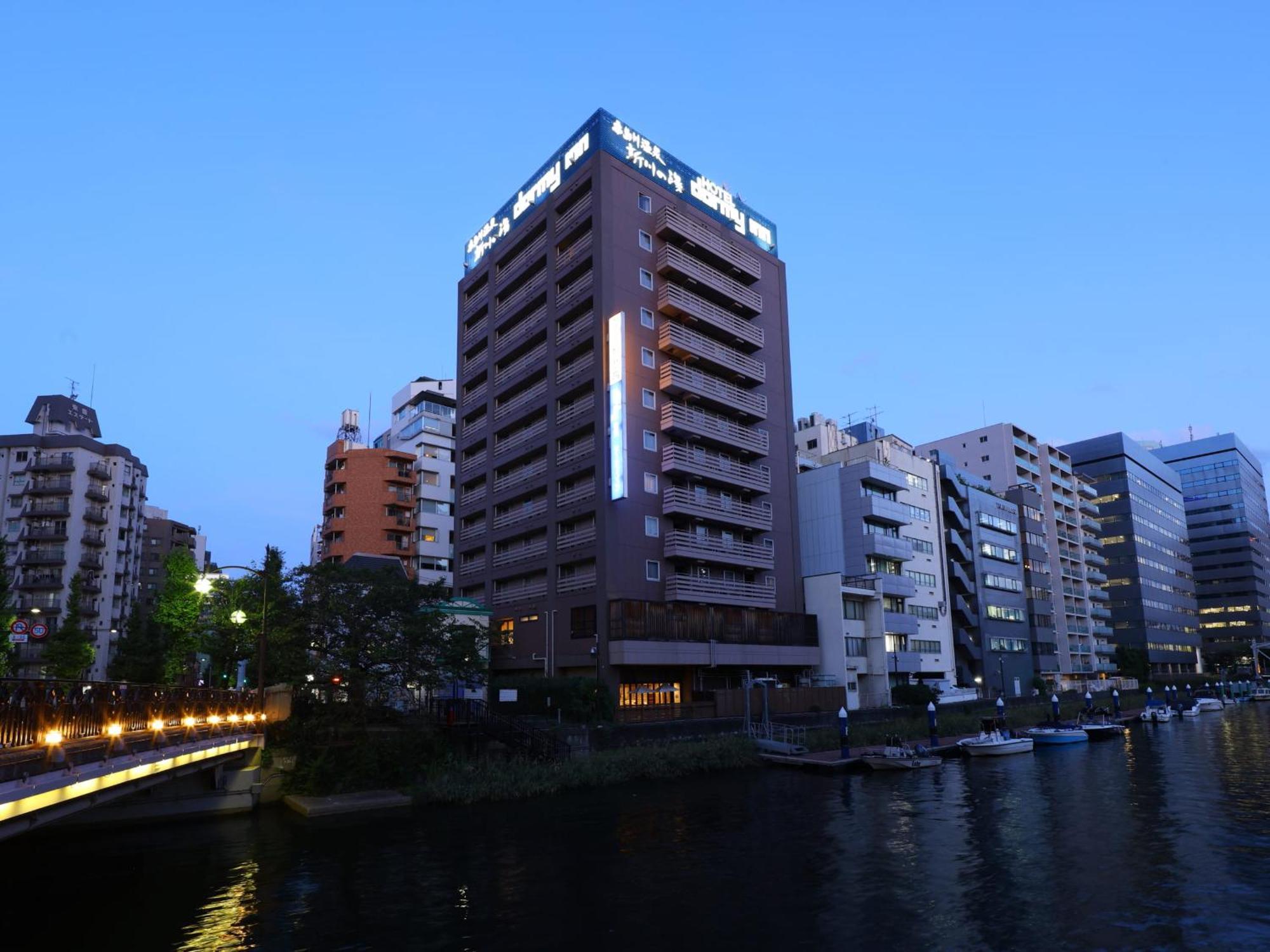 Dormy Inn Tokyo Hatchobori Hot Spring Exterior photo